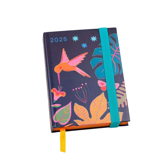 2025 Agenda with Hummingbird Print