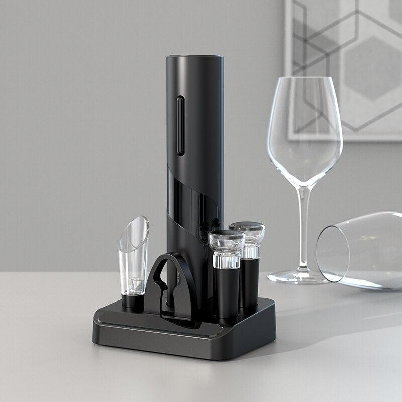Electric Wine Opener + Complete Winery Kit