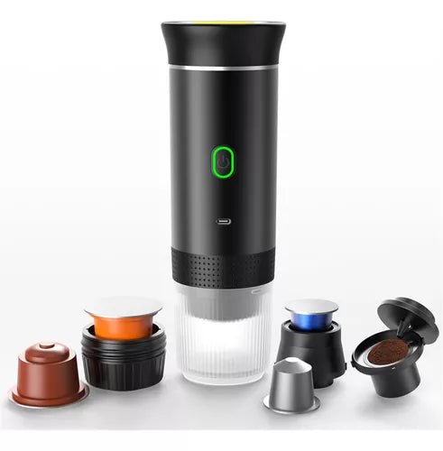 3-in-1 Portable Espresso Machine – Freedom to Enjoy Your Coffee Wherever You Want!